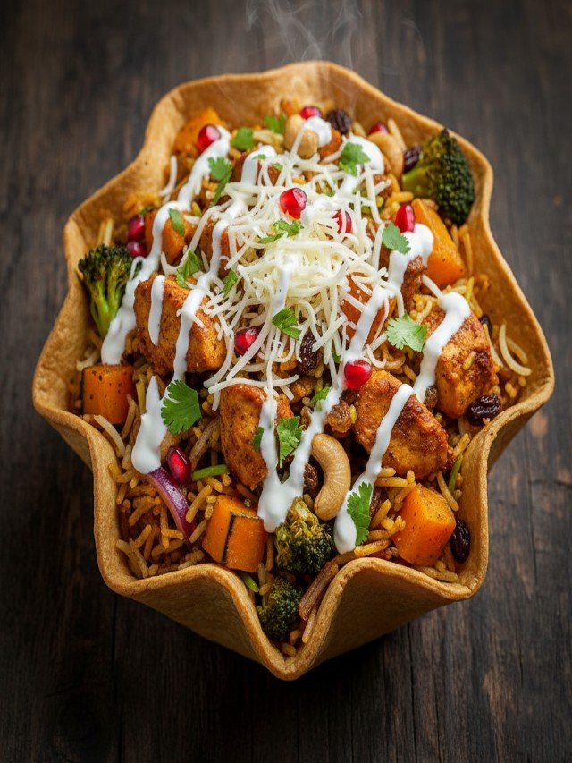 “Biryani Taco Bowl Supreme 🌮🍛”