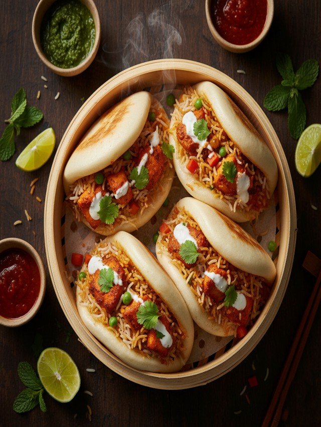 “Biryani Bao Fusion Supreme 😍🔥”