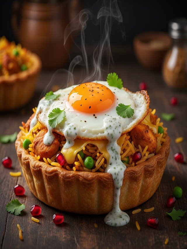 Biryani Egg Tart Supreme