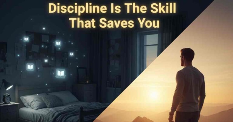 Discipline Is The Skill That Saves You