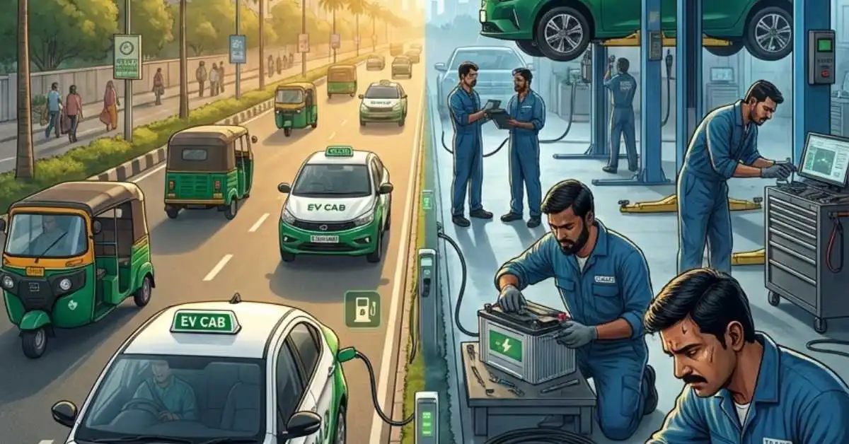 EV Taxi Fleet Maintenance Reality: ग्रीन रोड पर चुनौतियाँ और जीत की सच्ची कहानी