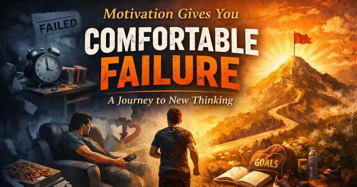 Motivation Gives You Comfortable Failure: A Journey to New Thinking