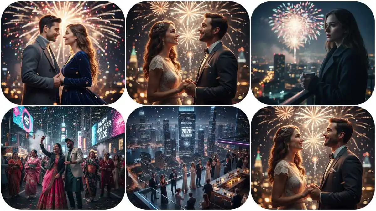 New Year 2026 का जादू: Gemini AI से बनाएं Ultra-Realistic Celebration Photos