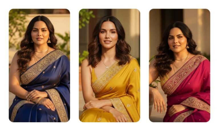 Top 20 Cinematic AI Image Prompts Featuring a Confident South Asian Woman in a Saree