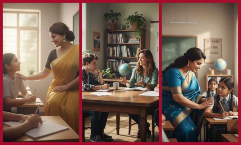 Top 20 Prompts: A Teacher’s Role Beyond the Blackboard – Indian Woman in Saree