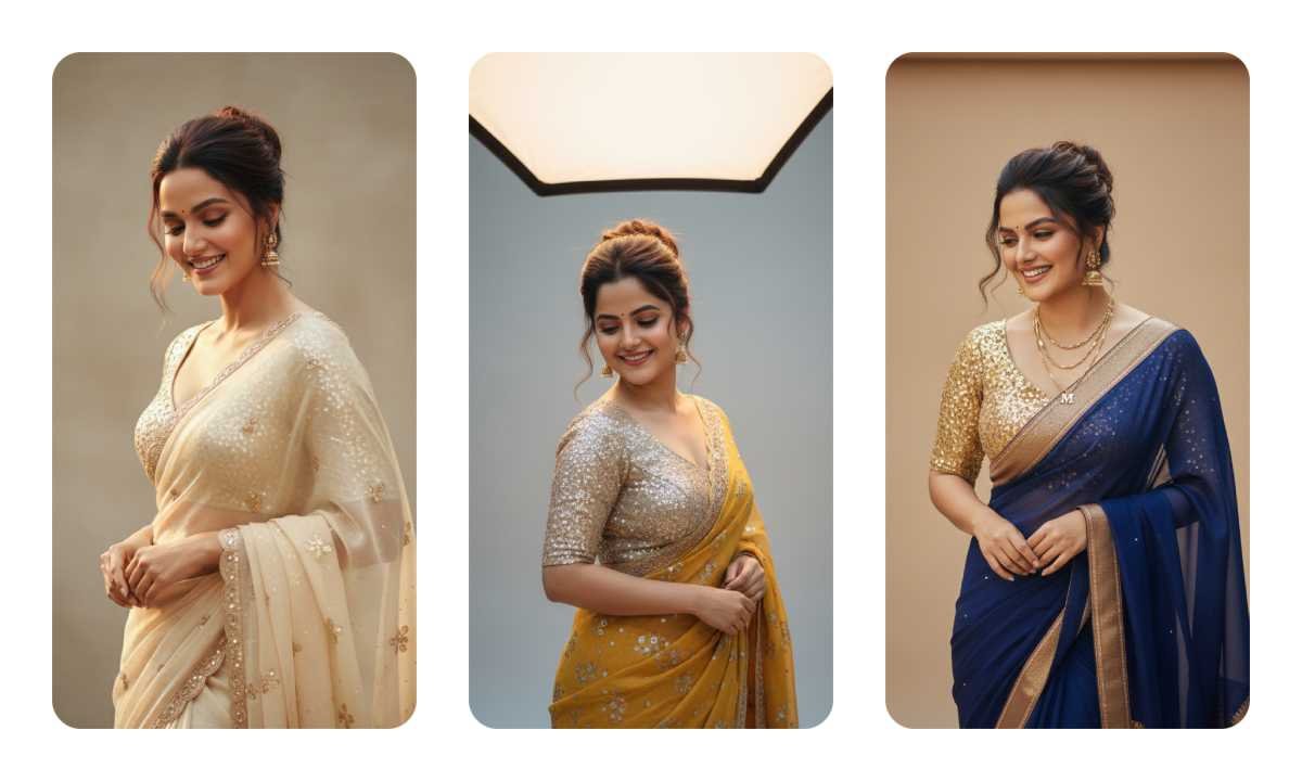 Top 20 Ultra-Realistic Portrait Prompts for Stunning Saree Photography