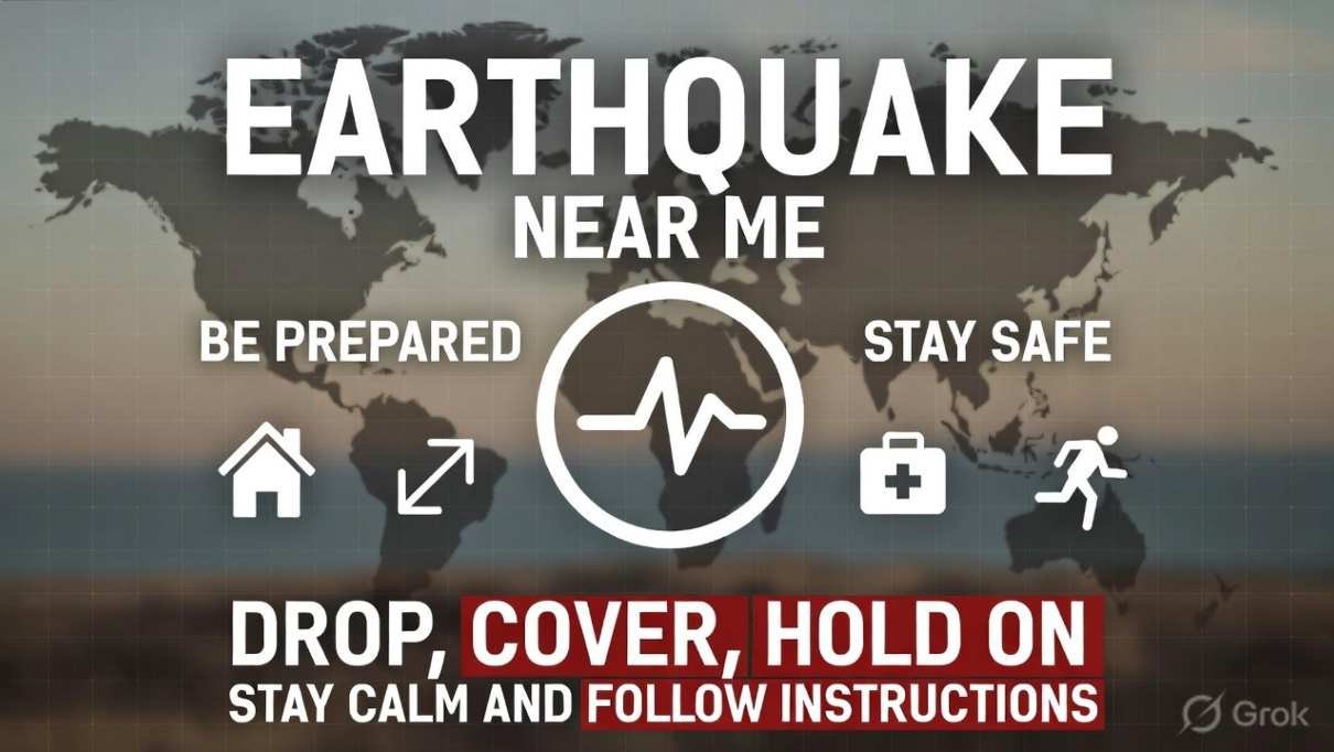 earthquake near me