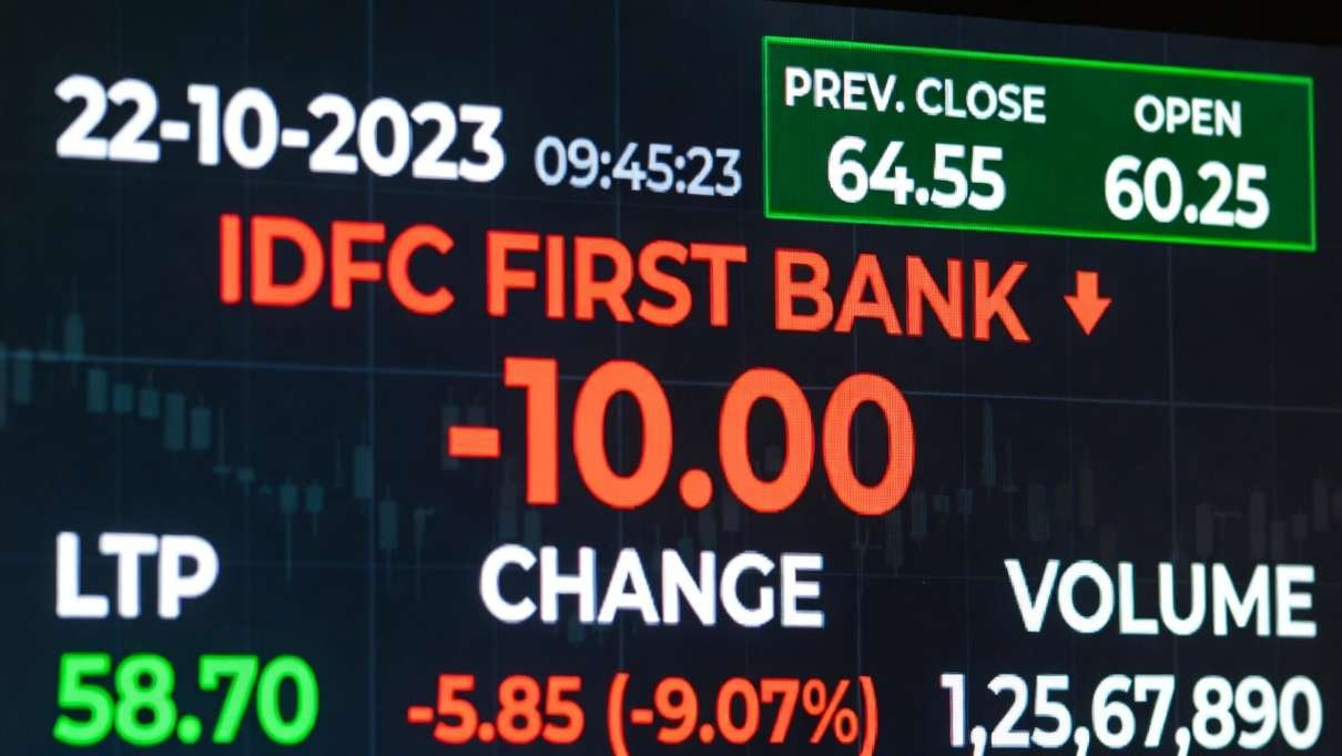 idfc first bank share