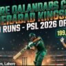 lahore qalandars vs hyderabad kingsmen