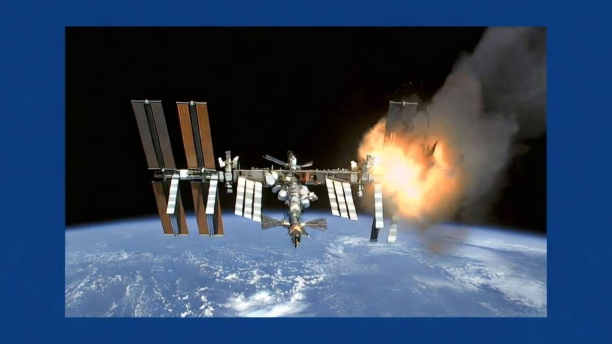 nasa satellite crash