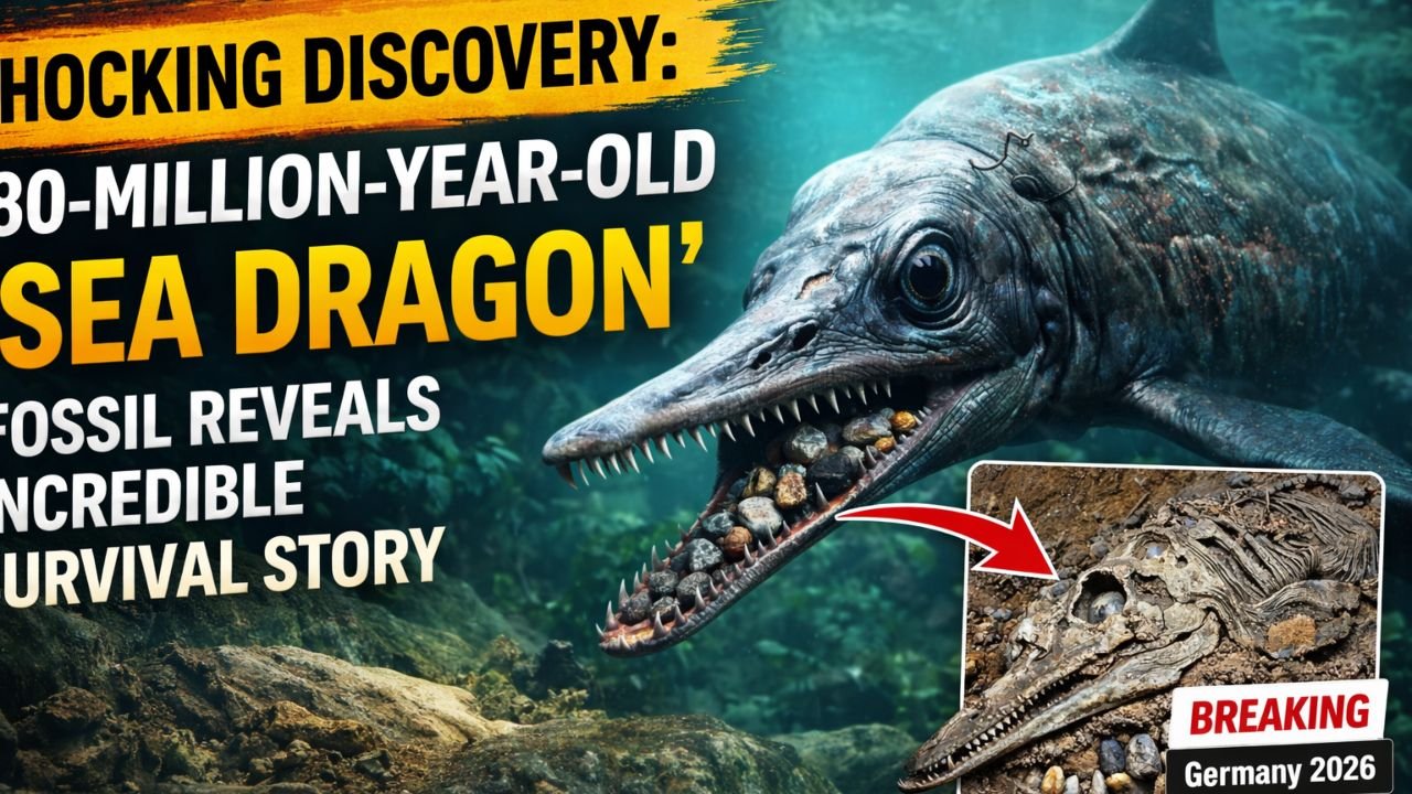 180 million year old ichthyosaur