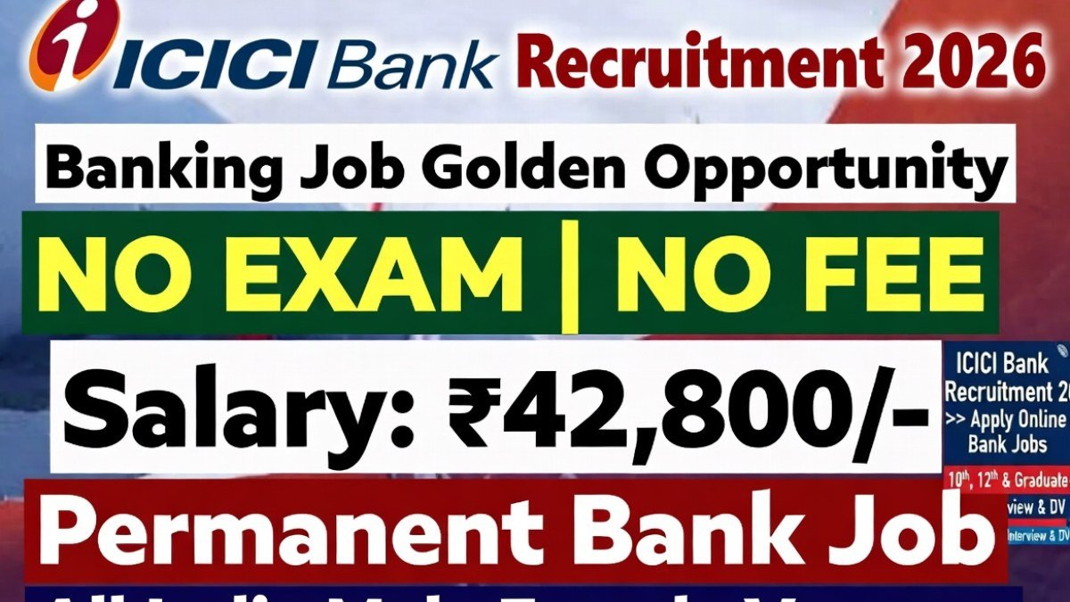 ICICI Bank Recruitment 2026 Apply Online