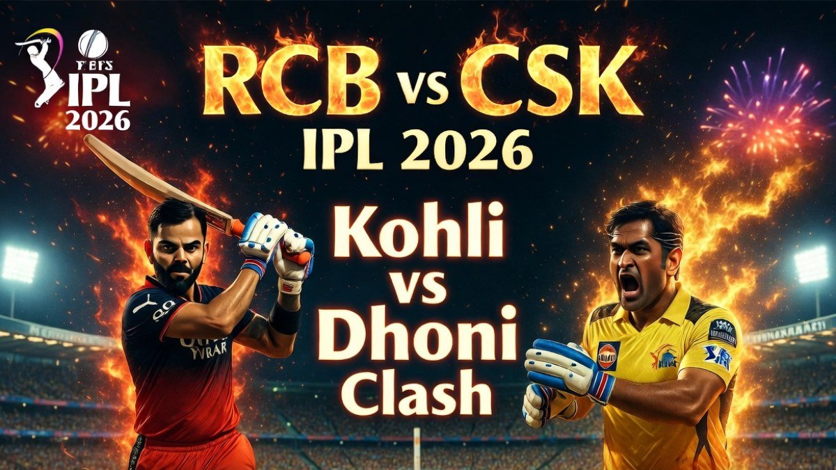 RCB vs CSK IPL 2026