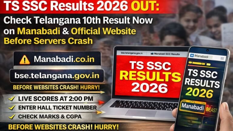manabadi 10th results 2026