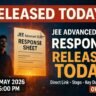 jee advanced 2026 response sheet