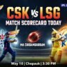 lucknow super giants vs chennai super kings match scorecard